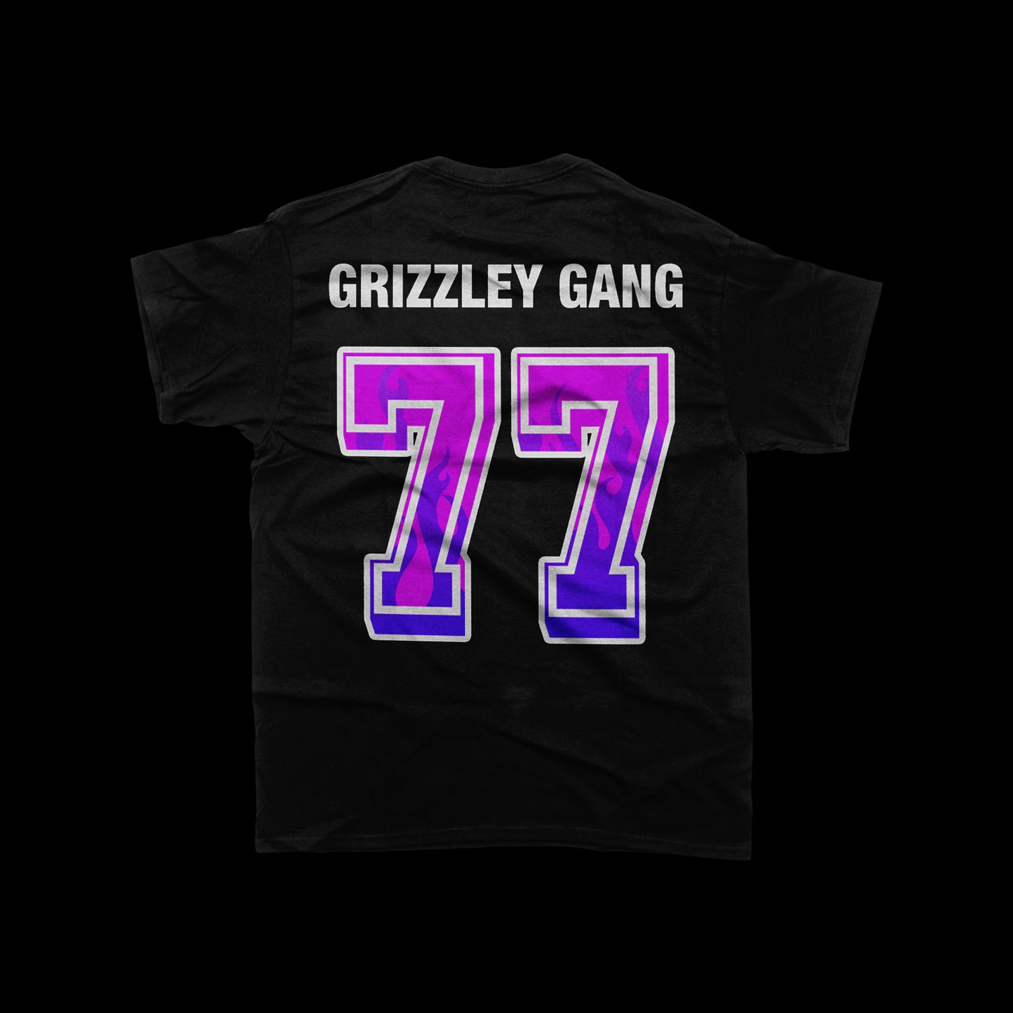 Grizzley 77 Purple Flame Tee