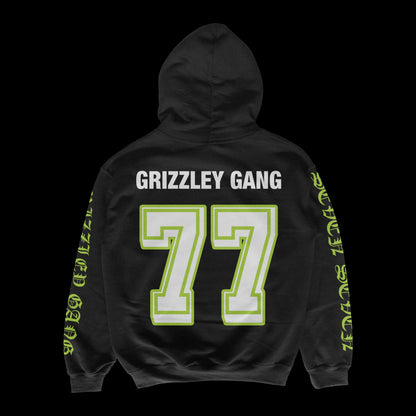 Grizzley 77 Green Graffiti Hoodie