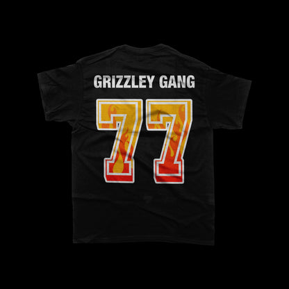 Grizzley 77 Yellow Flame Tee